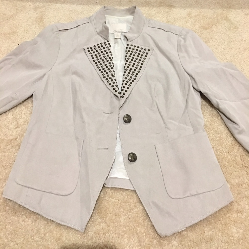 NWOT Banana republic "heritage" blazer sz4(like 2)